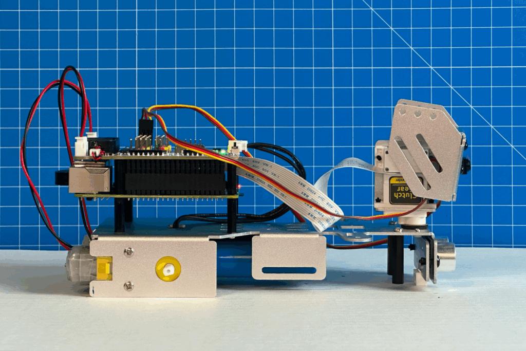 Attaching the Camera Movement Assembly to the Camera Assembly and Upper ...